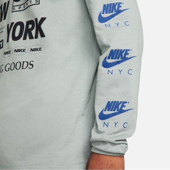 NIKE SPORTSWEAR JUST DO IT NYC GRAPHIC LONG-SLEEVE T-SHIRT size L NWT in pkg - Picture 4 of 8